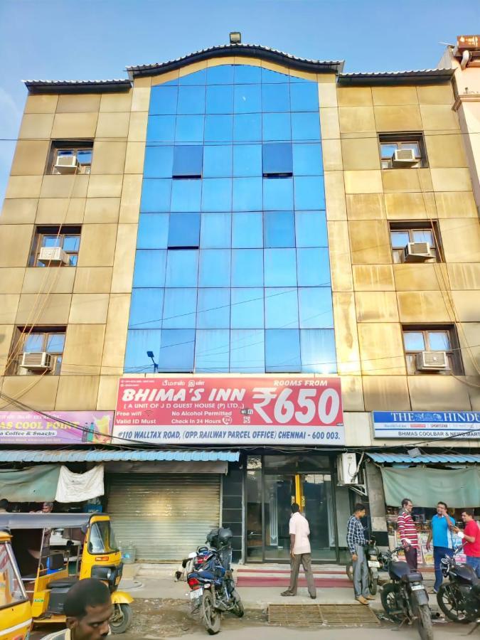 Bhimas Inn -Puratchi Thalaivar Dr M G Ramachandran Central Railway Station Chennai Ngoại thất bức ảnh