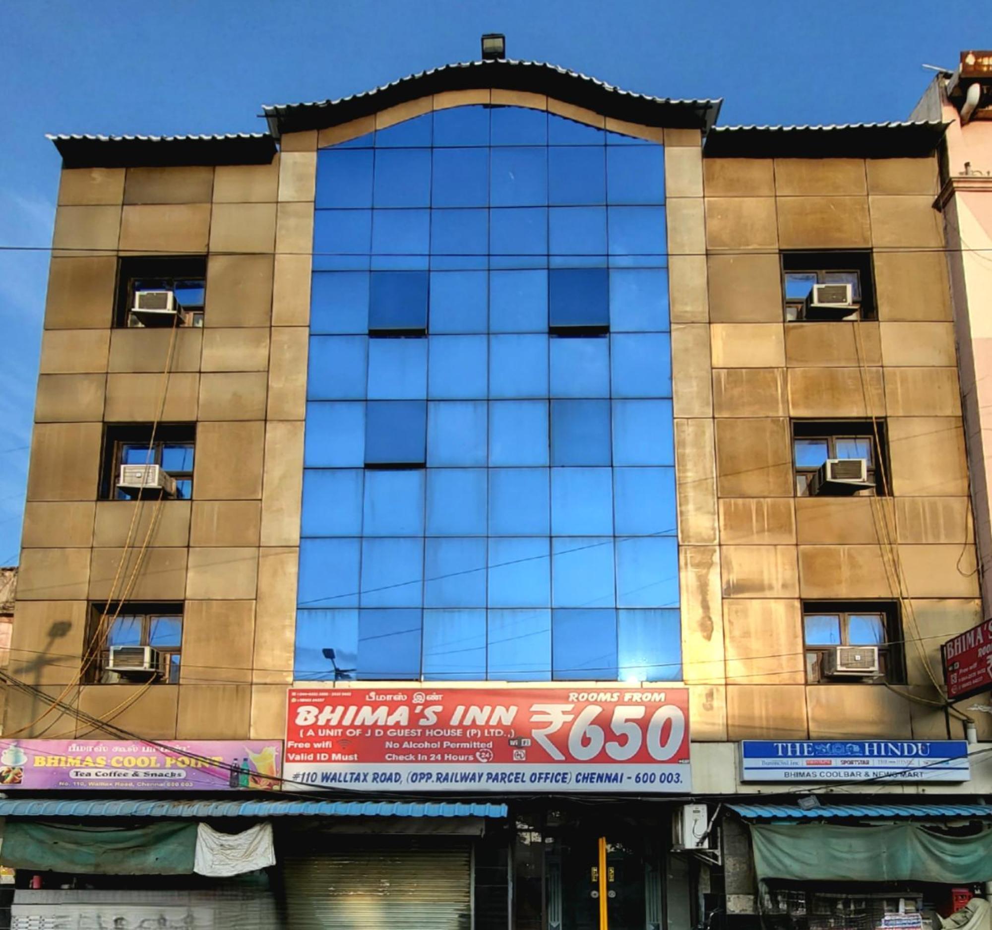 Bhimas Inn -Puratchi Thalaivar Dr M G Ramachandran Central Railway Station Chennai Ngoại thất bức ảnh